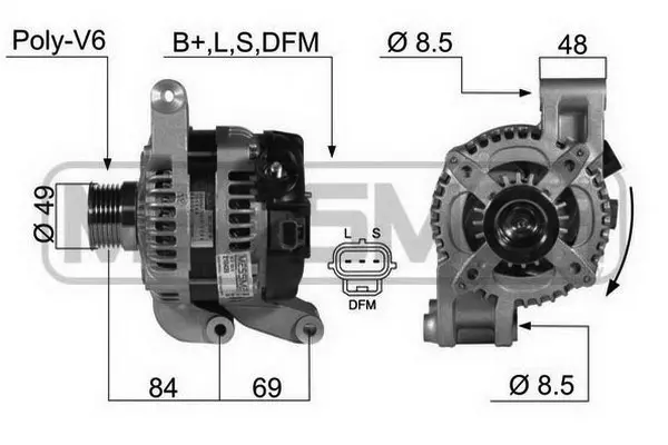 Alternator (WG2011911)