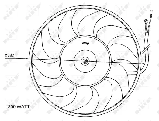Fan, engine cooling (WG1720171)