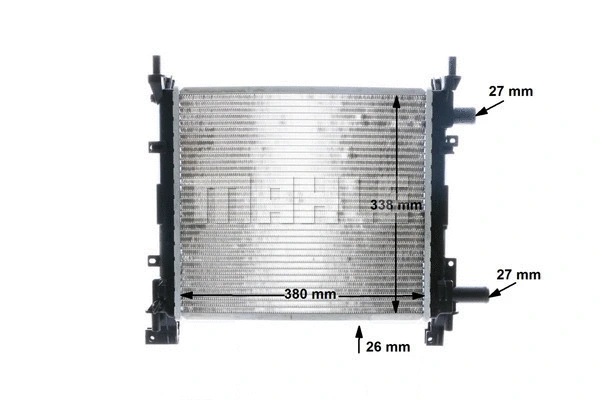 Radiator, engine cooling