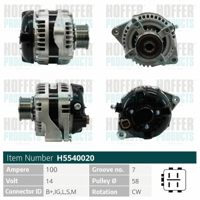 Alternator (WG2196996)