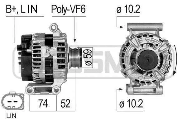 Alternator (WG2012290)