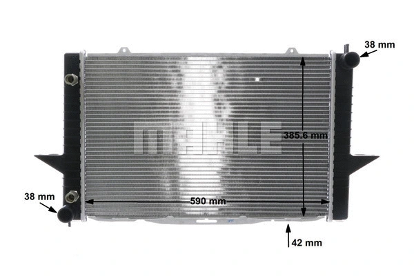 Radiator, engine cooling