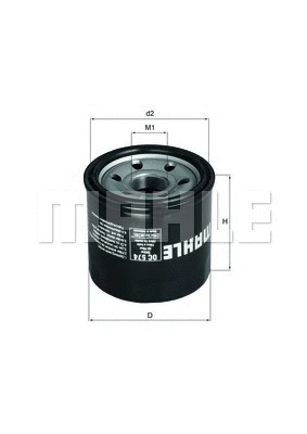 Oil Filter (WG1217197)