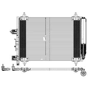 Condenser, air conditioning (WG2041724)