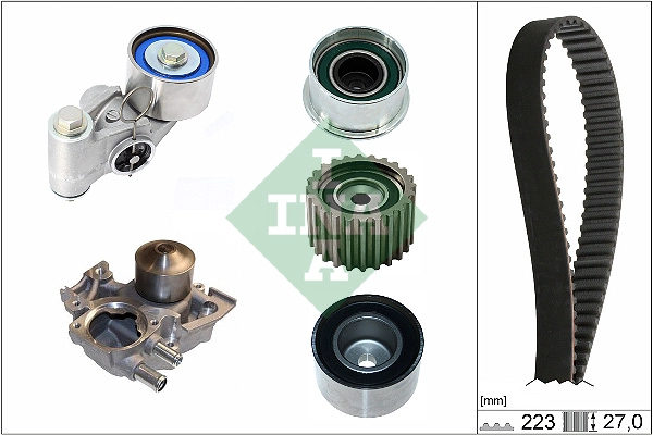 Water Pump & Timing Belt Kit (WG2112187)