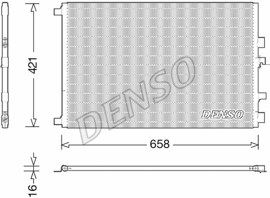 Condenser, air conditioning (WG1917382)