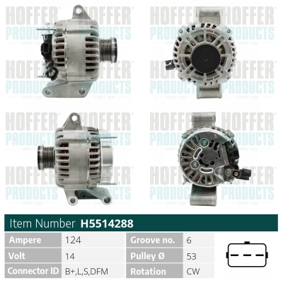 Alternator (WG2196861)