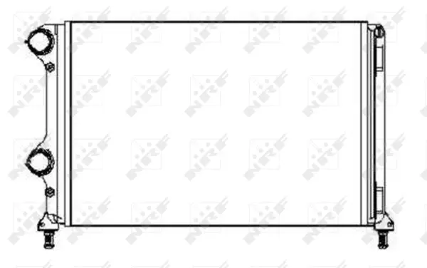 Radiator, engine cooling (WG2161938)