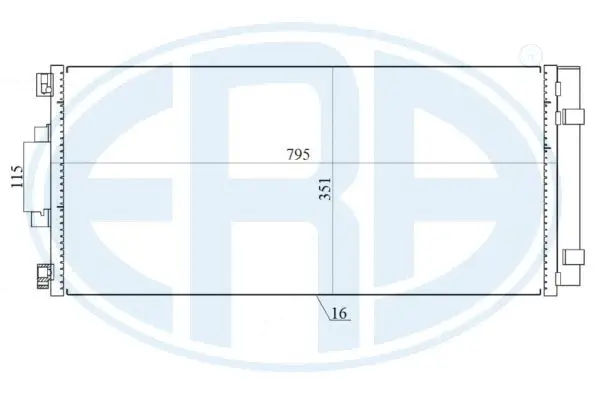 Condenser, air conditioning (WG2016766)