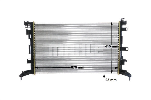 Radiator, engine cooling