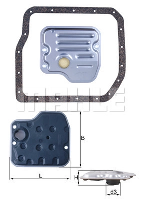 Hydraulic Filter, automatic transmission (WG2325916)