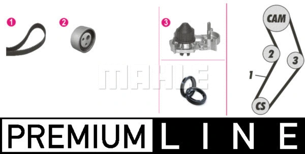 Water Pump & Timing Belt Kit