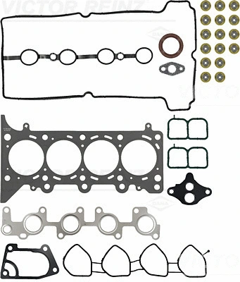 Gasket Kit, cylinder head (WG1241416)