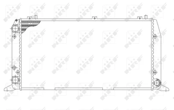 Radiator, engine cooling