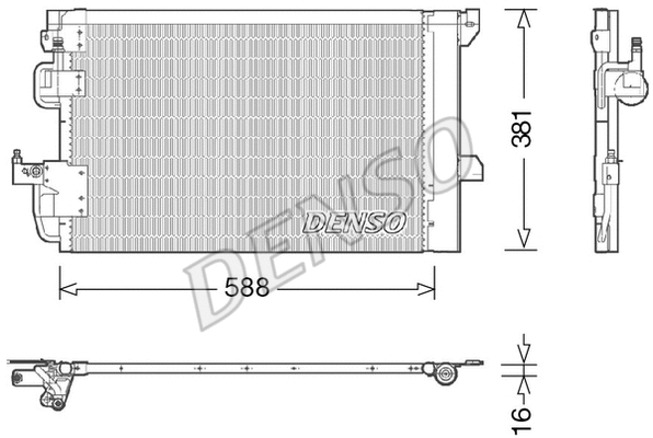 Condenser, air conditioning (WG1917306)