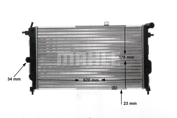 Radiator, engine cooling