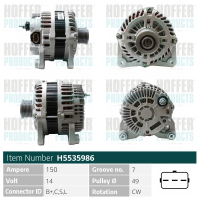 Alternator (WG2263702)