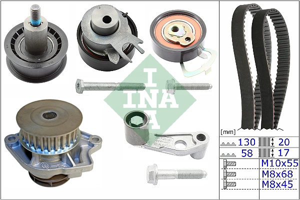 Water Pump & Timing Belt Kit (WG1251251)