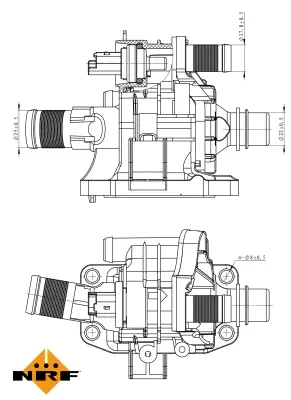 Thermostat, coolant (WG2184663)