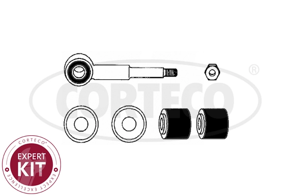 Link/Coupling Rod, stabiliser bar (WG2291389)