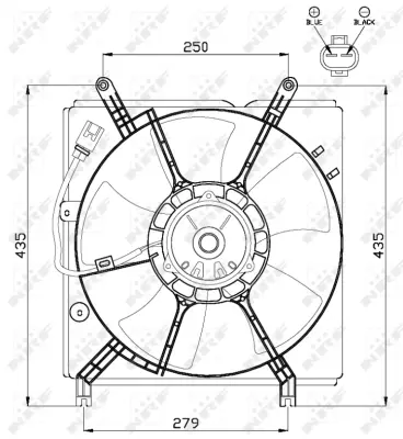 Fan, engine cooling