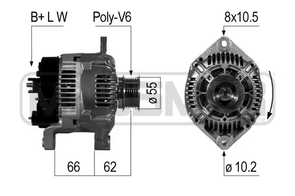 Alternator (WG2011951)