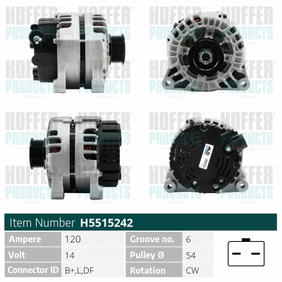 Alternator (WG2196908)