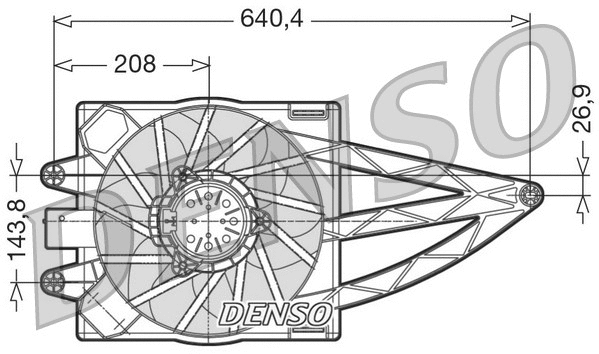 Fan, engine cooling (WG1775600)