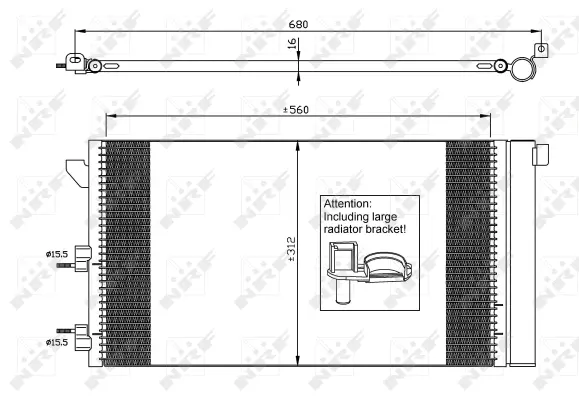 Condenser, air conditioning
