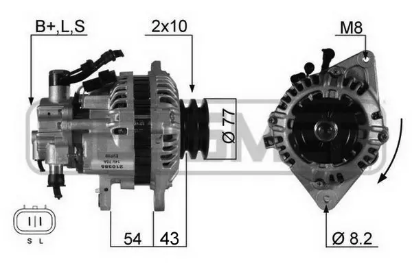 Alternator (WG2150871)