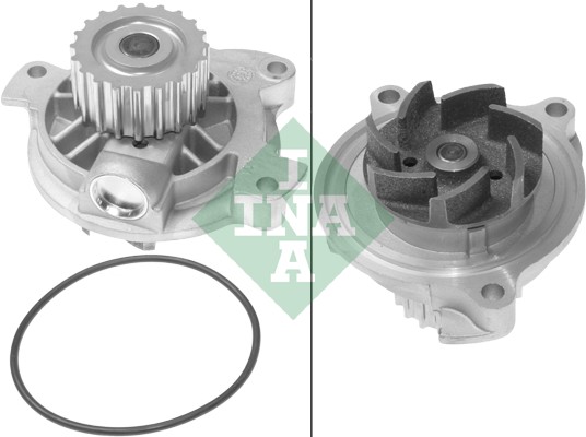 Water Pump, engine cooling (WG1254293)