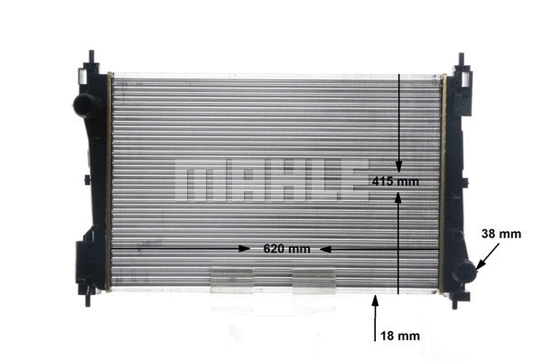 Radiator, engine cooling