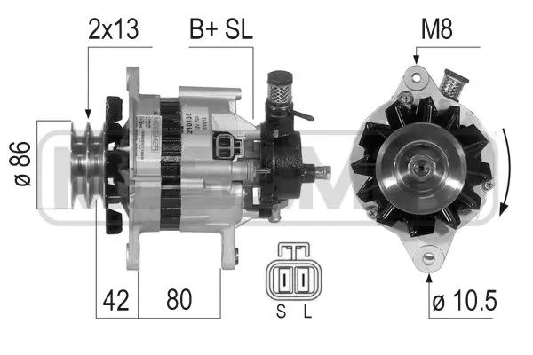Alternator (WG2011631)