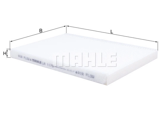 Filter, cabin air (WG1916600)