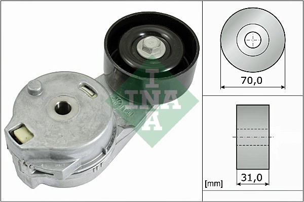 Belt Tensioner, V-ribbed belt (WG1710185)