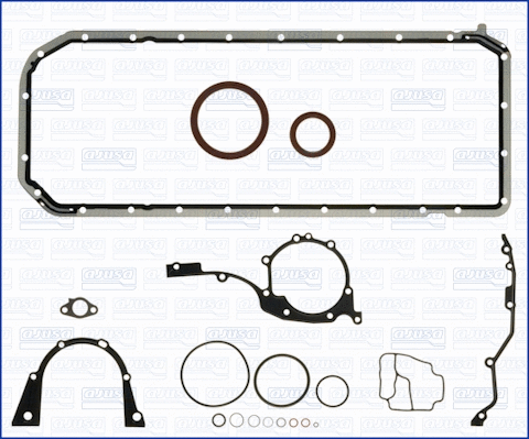 Gasket Kit, crankcase (WG1168571)