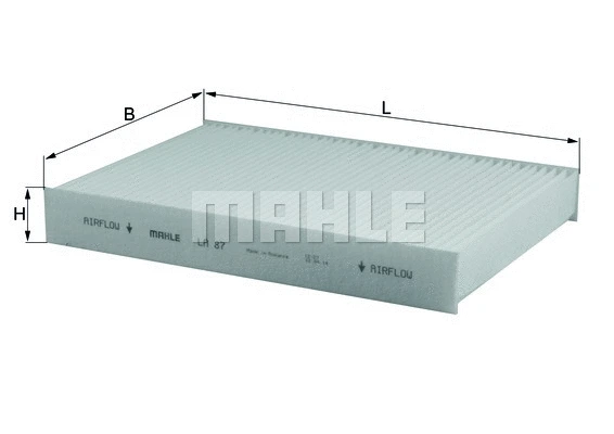 Filter, cabin air (WG1215532)