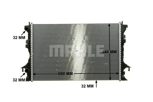 Radiator, engine cooling