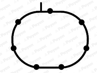 Gasket, intake manifold (WG1182075)