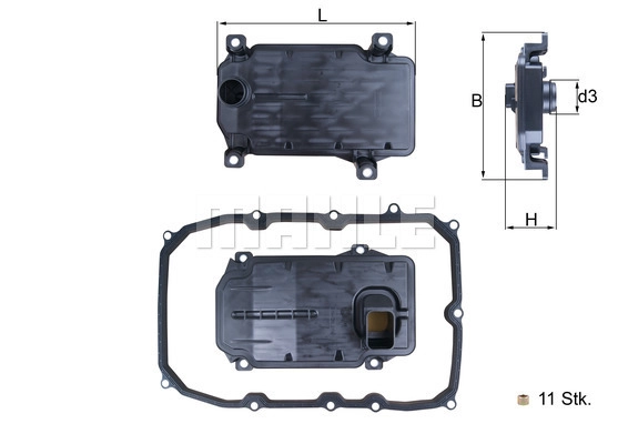 Hydraulic Filter, automatic transmission (WG2325901)