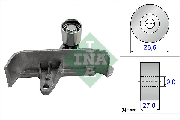 Deflection/Guide Pulley, timing belt (WG1253098)