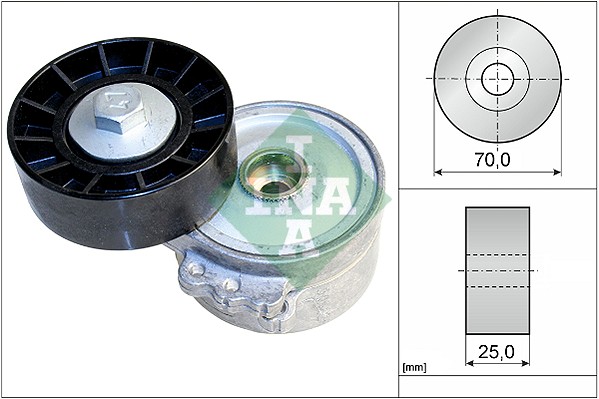 Belt Tensioner, V-ribbed belt (WG1253500)