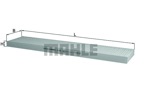 Filter, cabin air (WG1215310)