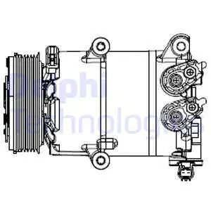 Compressor, air conditioning (WG2039900)