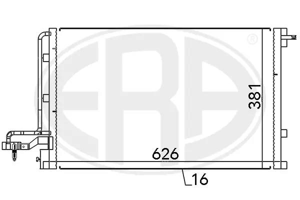 Condenser, air conditioning (WG2016756)