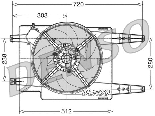 Fan, engine cooling (WG1775571)