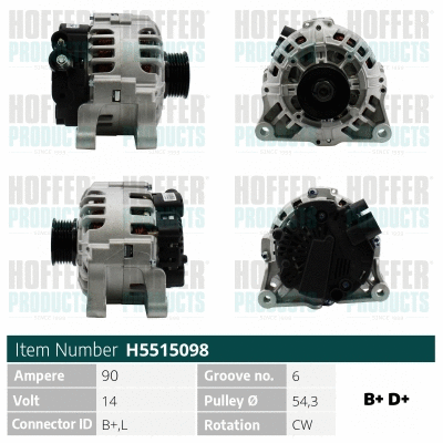 Alternator (WG2196876)