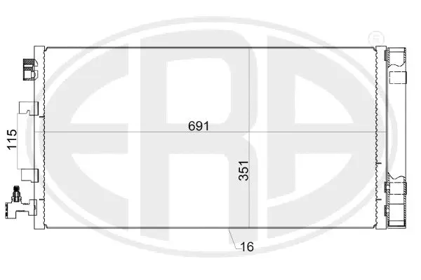 Condenser, air conditioning (WG2016764)