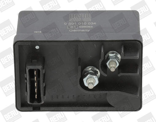 Relay, glow plug system