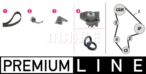 Water Pump & Timing Belt Kit